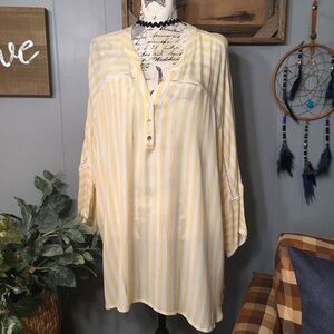 Adrienne Vinattadini stripped oversized blouse